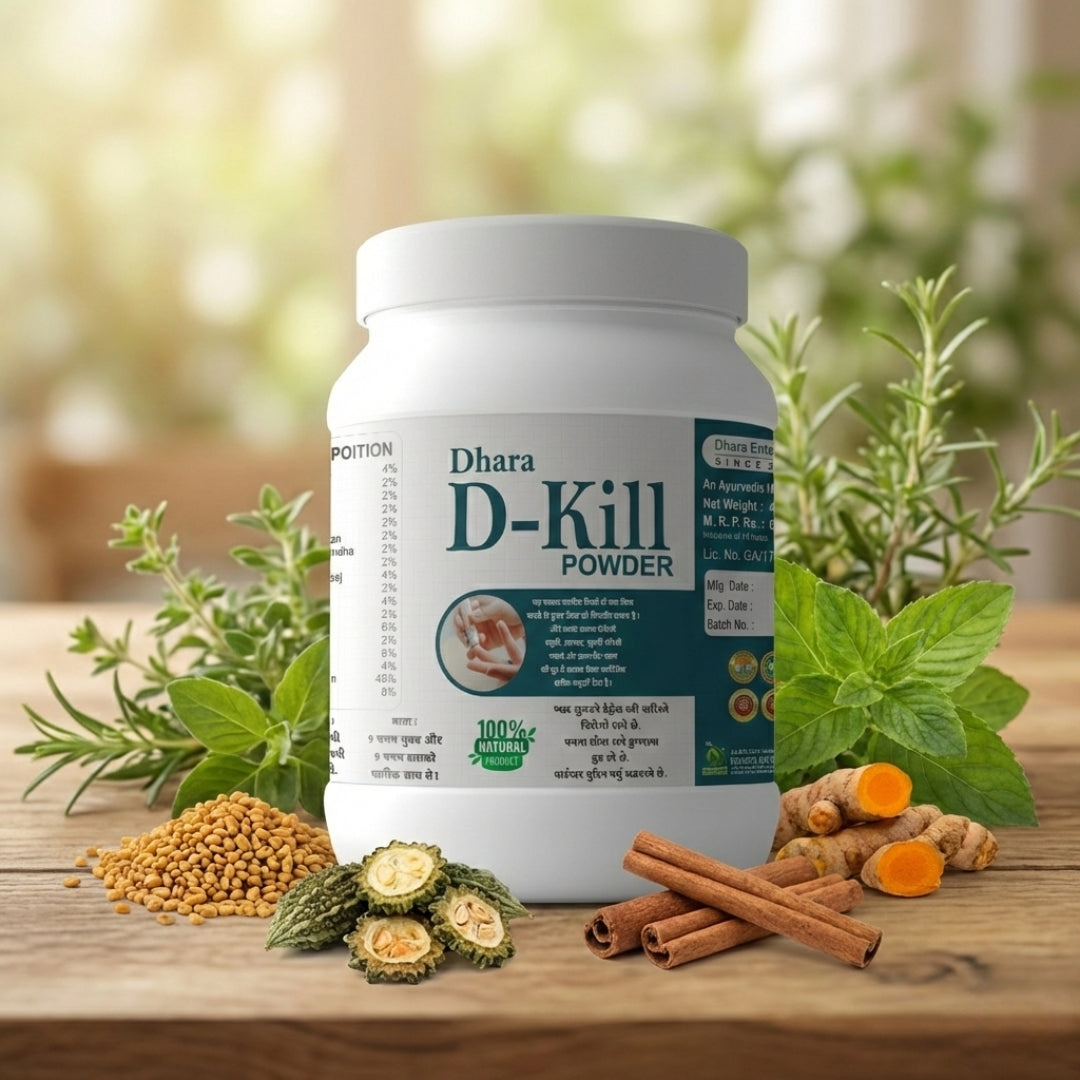 Dhara D-Kill Powder – Ayurvedic Herbal Wellness Powder