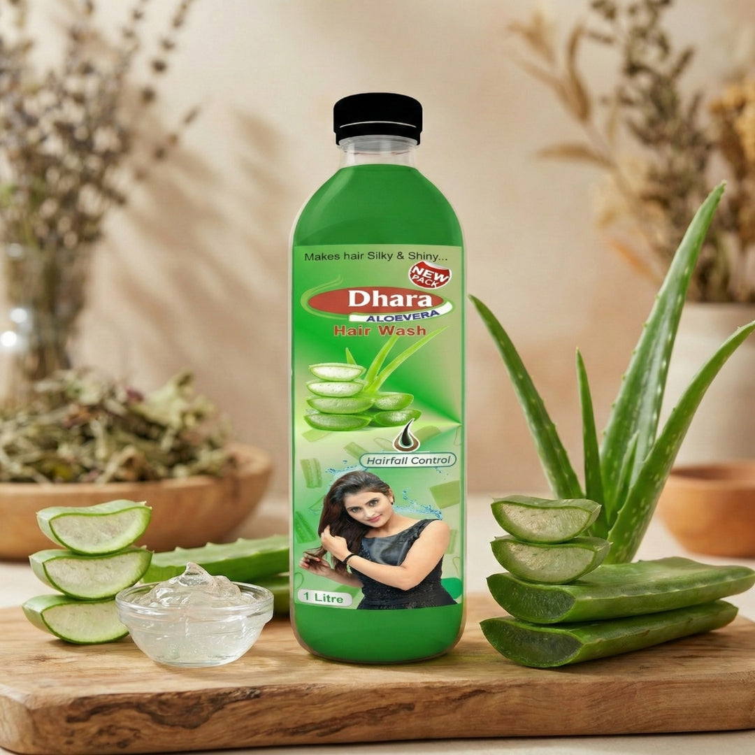 Dhara Aloevera Hair Wash
