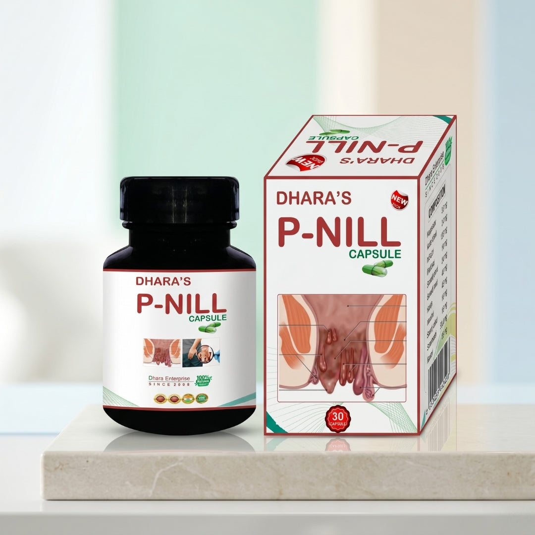 Dhara's P-Nill – Ayurvedic Support for Piles Wellness