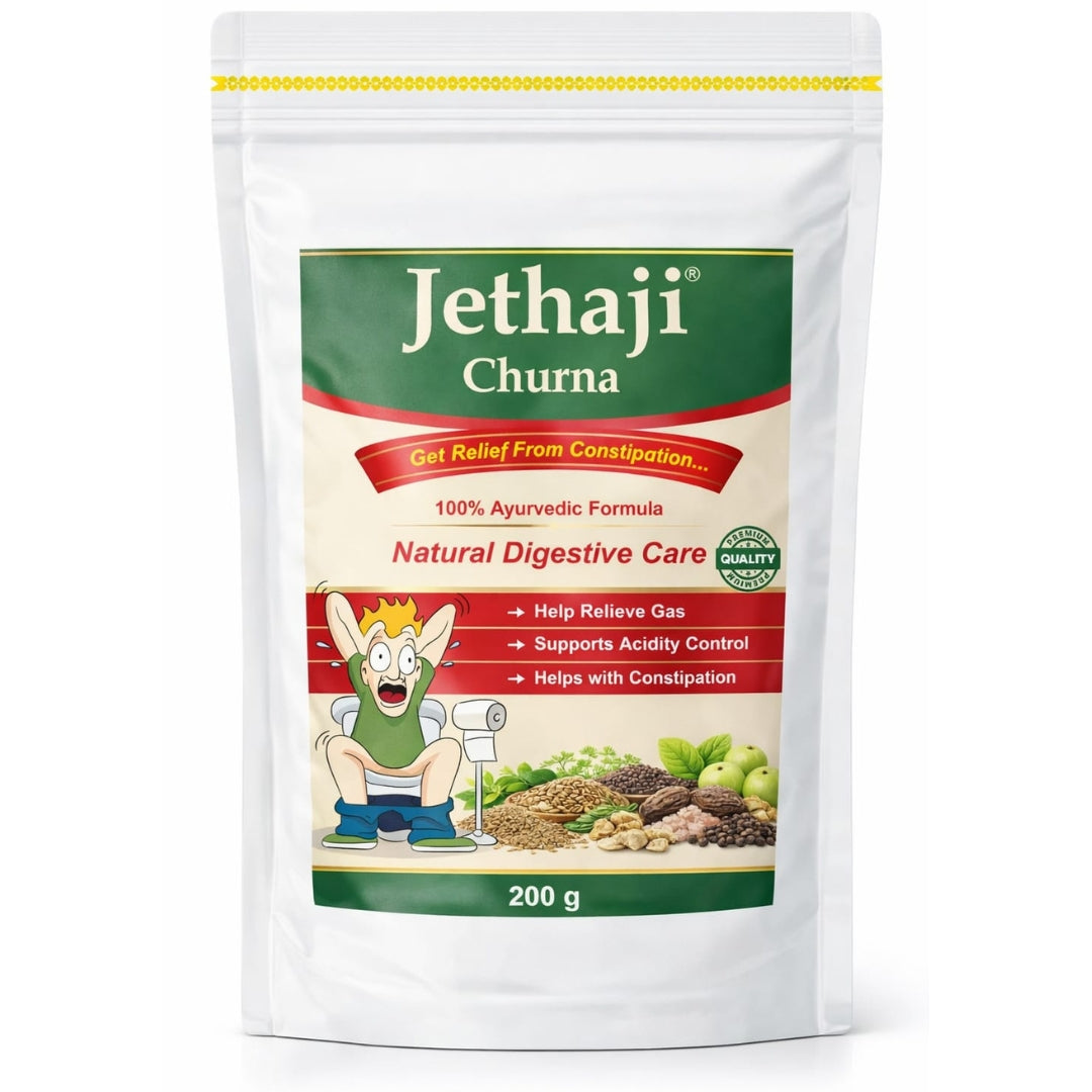 Jethaji Churna – Digestive Powder for Gas, Acidity & Constipation