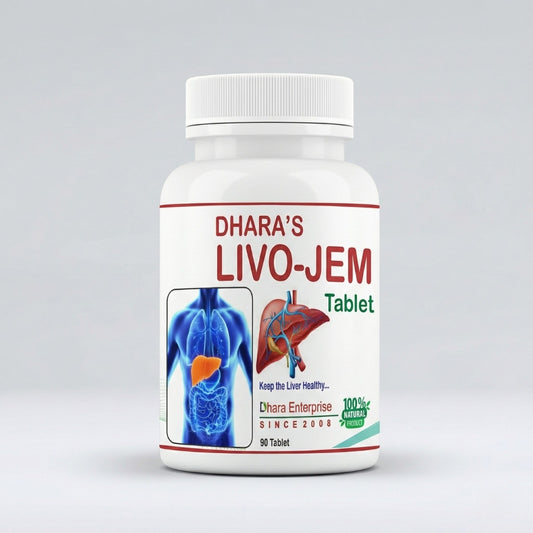 Dhara’s Livo Jem Tablet – Ayurvedic Liver Wellness Tablet