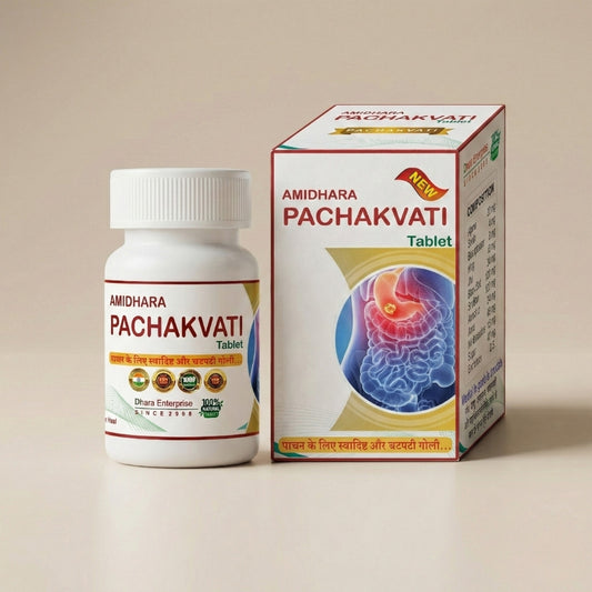 Amidhara Pachakvati Tablet – Ayurvedic Digestive Wellness Tablet