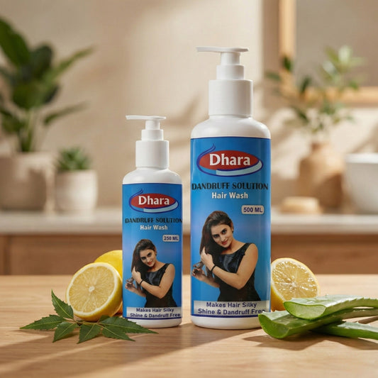 Dhara Hair Wash – Herbal Hair & Scalp Care Shampoo