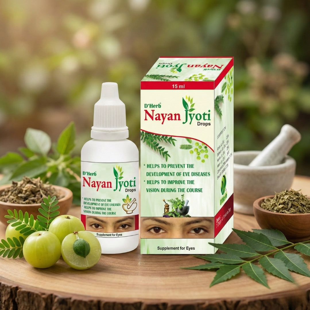 D’Herb Nayan Jyoti Drops – Herbal Eye Wellness Drops (15 ml)