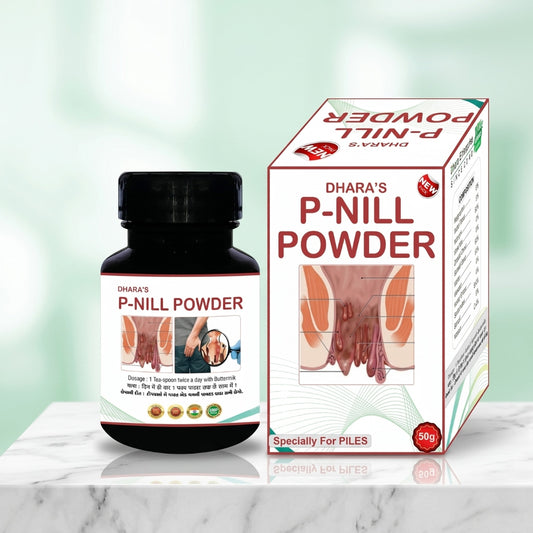 Dhara's P-Nill Powder – Ayurvedic Support for Piles